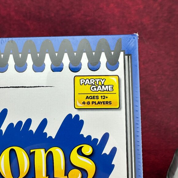 TELESTRATIONS FAMILY BOARD GAME TELEPHONE DRAW SKETCH NEW SEALED USA OPOLY - Picture 4 of 5